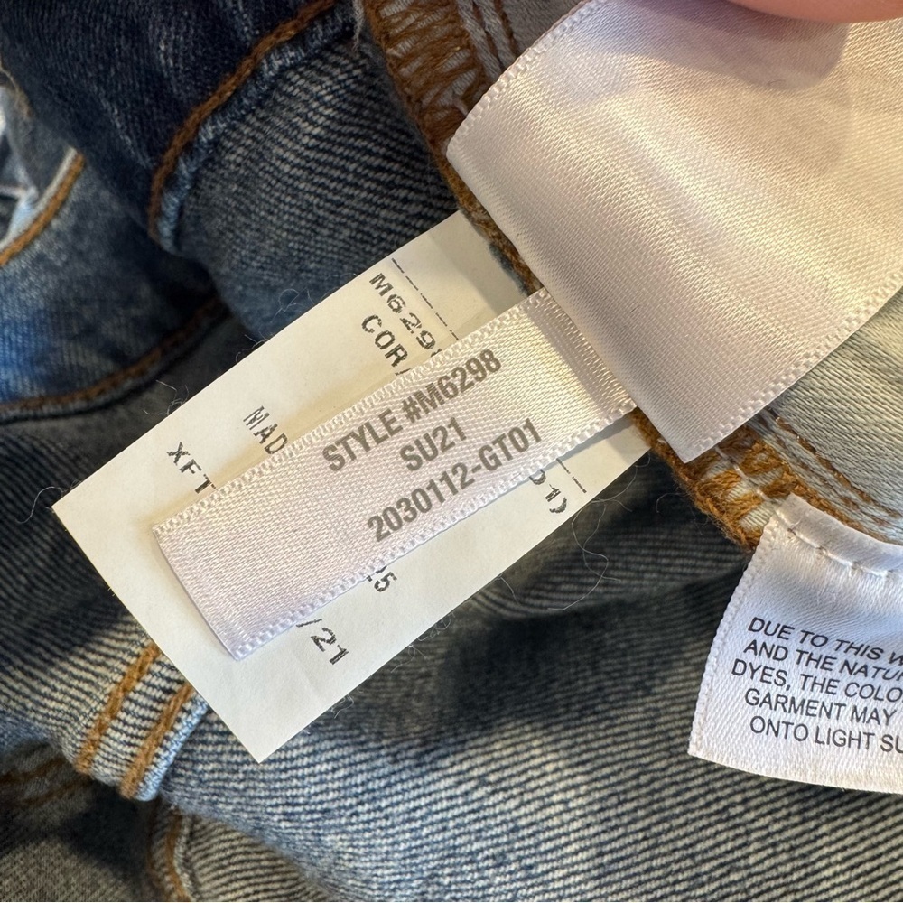 Madewell Comfort Stretch High Rise Perfect Vintage Jean in Maplewood Wash - Picture 12 of 13
